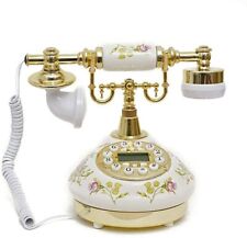 New Home Working Landline Telephone Machine Vintage Ceramic Corded House phone