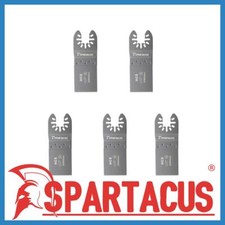 5 x Spartacus 34mm Oscillating Multi Tool Multitool Plunge Cutting Wood Blades