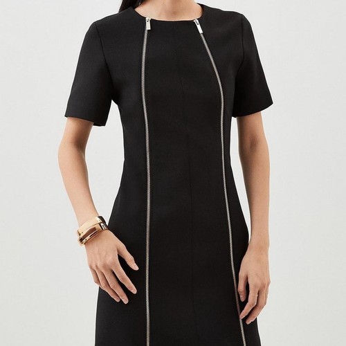 Karen millen double zip line - millen, a