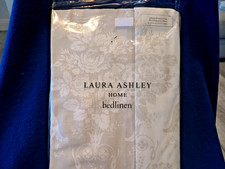 Laura Ashley Josette Dove Grey Bedlinen Single Duvet Cover new BNIDP