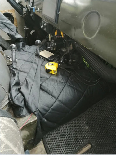 Floor mat gearbox - , levers