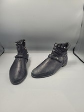 Stuart Weitzman Black Leather