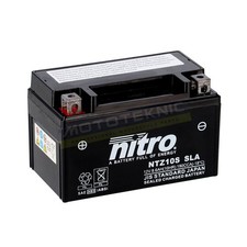 Nitro NTZ10S AGM Gel Battery to fit KAWASAKI Z 650 ER650 ABS (17-21)