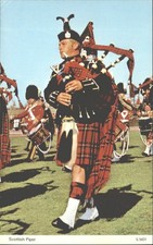 Vintage Scottish Piper