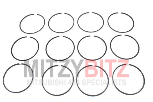 Engine piston ring - piston, (4)