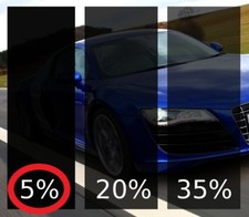 LIMO BLACK, MEDIUM, & LIGHT CAR AUTO TINT WINDOW TINTING FILM