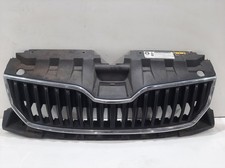 SKODA FABIA SE MPI MK3 2014-2022 Front Center Bumper Grille Grill OEM Genuine