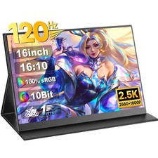 16" 2K Portable Monitor 2.5K