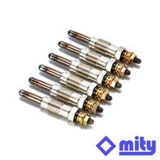 Mity 6X FOR MERCEDES E-CLASS E300TD 3.0 (1993-1995) DIESEL HEATER GLOW PLUGS FUL