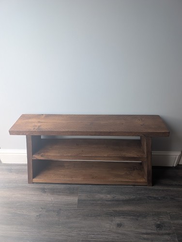 Handmade rustic wooden - rustic, tv
