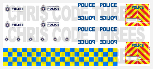 Code adhesive vinyl decal - code,