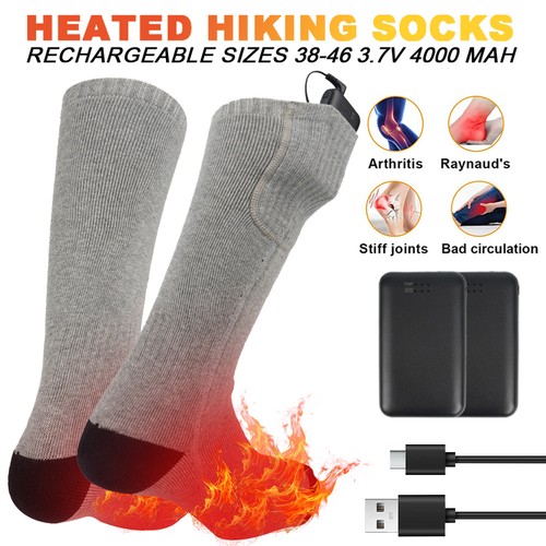 Electric heated socks - electric,