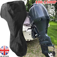 Boat Full Outboard Engine Motor Covers 420D for 100-150HP Boat Motors Waterproof
