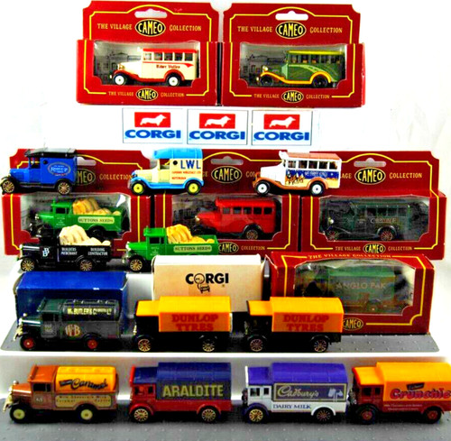 Various corgi cameo aec - corgi, truck