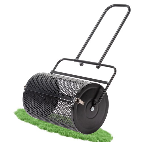 Rolling compost spreader - compost,