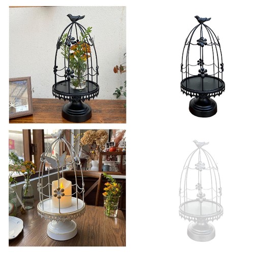 Bird cage candle holder home - bird,