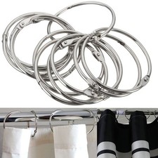 12pcs Shower Curtain Hooks