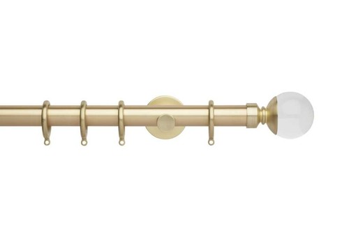 Modern curtain metal pole - modern,