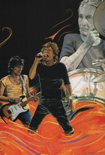 Ronnie Wood Art Famous The