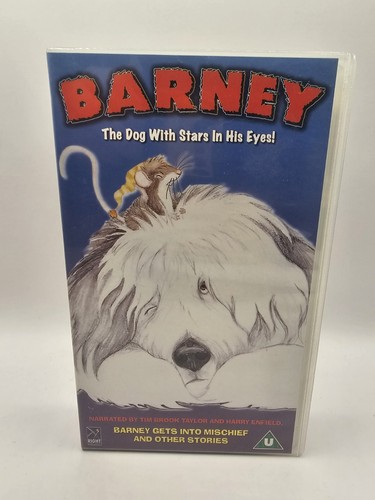 Barney the dog with - stars, in