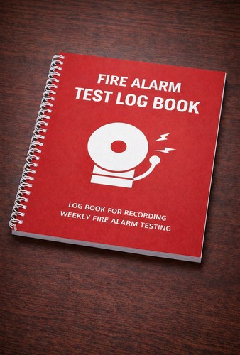 Fire alarm weekly test log - weekly,