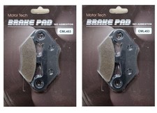 set of front brake pads