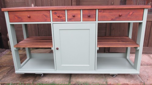 Kitchen island trolley