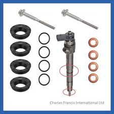 For VW Golf Passat Tiguan Touran 2.0TDI Injector Seal Kit + Retainers + Bolts