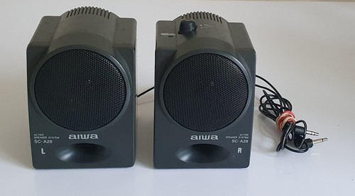 Aiwa active speaker system - active,