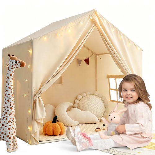 Large kids play tent - kids, wooden