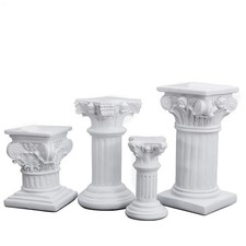 Pedestal Stand Roman Pillar Statue Greek Column Figurine Plinth Base Sculpture