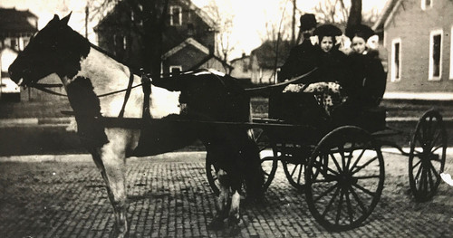 Antique rppc photo - antique, drawn