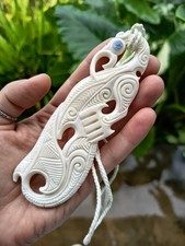 Large Maori Manaia Hei Matau