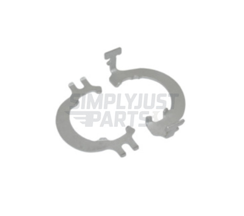 Exhaust clamp set front to - set,