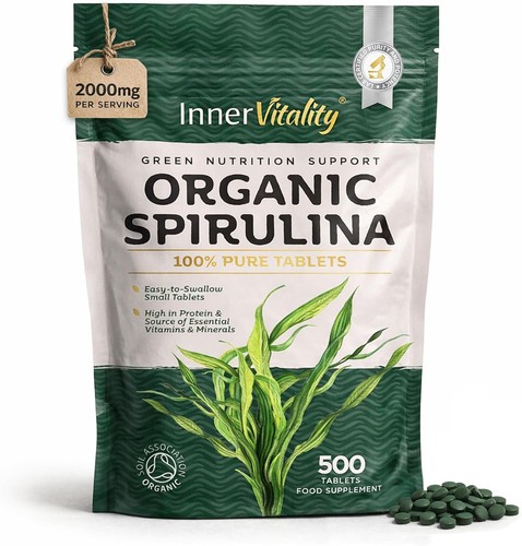 Organic spirulina 500 pure - spirulina,