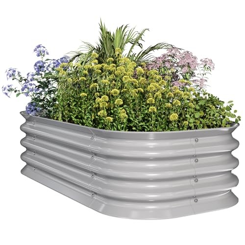 East oak galvanized raised - east,