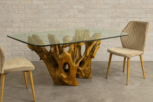 Teak root dining - teak,