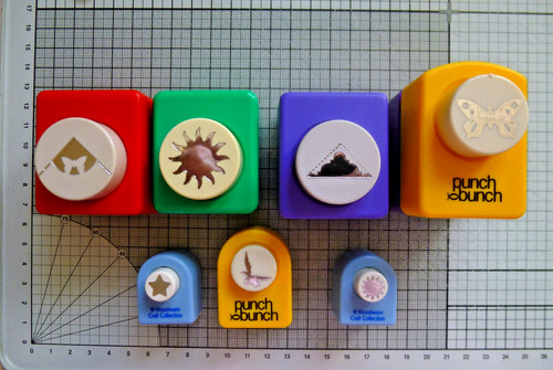 Punches mixed designs - mixed,