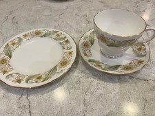 Vintage Duchess Greensleeves Bone China Tea Trio Set Cup, Saucer & Plate. VGC 