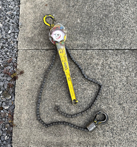Yale mobile lever hoist - lever, pull