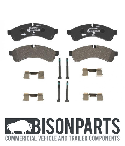 Rear brake pad - "rear, set