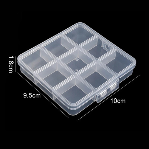 Transparent jewelry storage - transparent,
