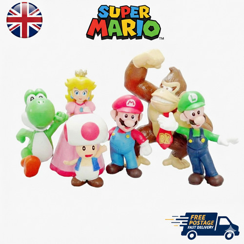 12pcs super mario - mario, bros