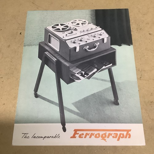 Ferrograph series 420 reel - ferrograph, to