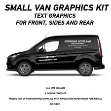 Small Van Graphics Kit Sign