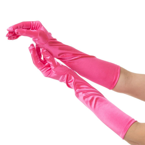 Ladies pink long - long, stretch