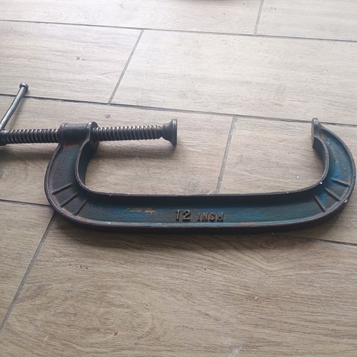 Vintage record clamp large - record, g