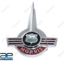 New Bonnet Badge Rare Alloy Chrome Fits For Morris Minor