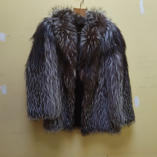 Saga silver fox real fur - saga,