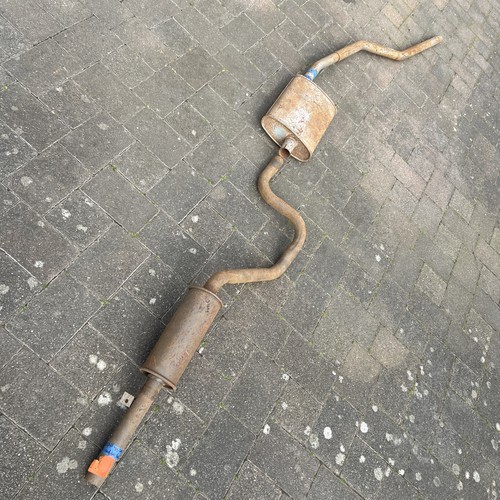 Hillman avenger exhaust - exhaust, saloon